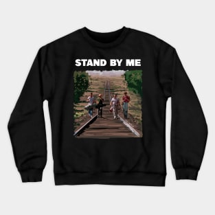 Stand by Me Illustration by burrotees / axelrosito Crewneck Sweatshirt